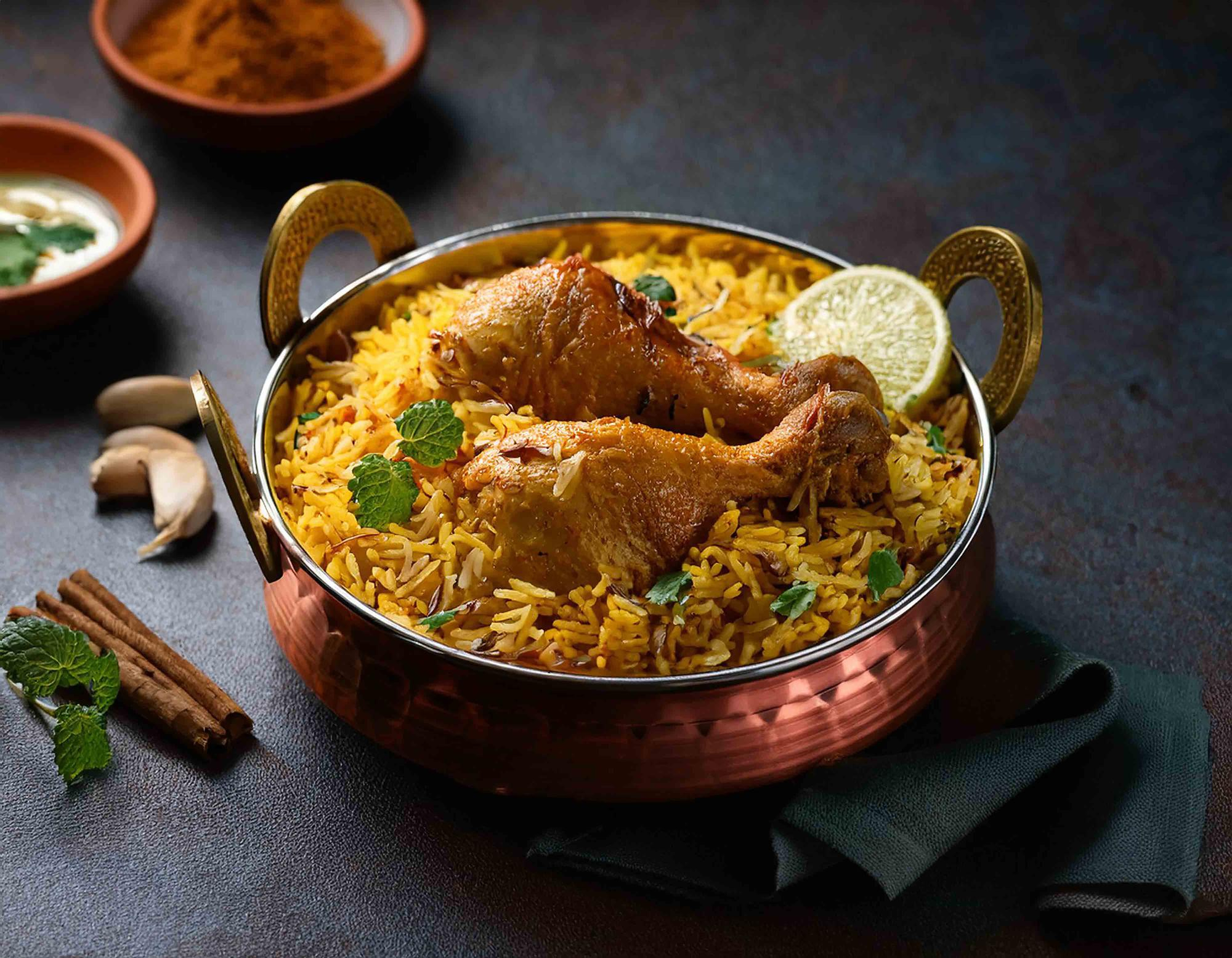 North Indian catering dishes